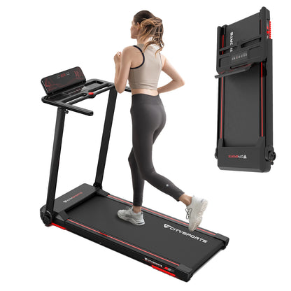 Portable 2-in-1 Folding Treadmill