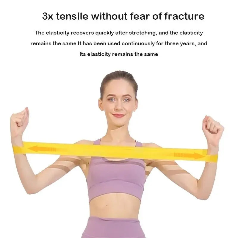 5pcs Yoga Resistance Bands Set