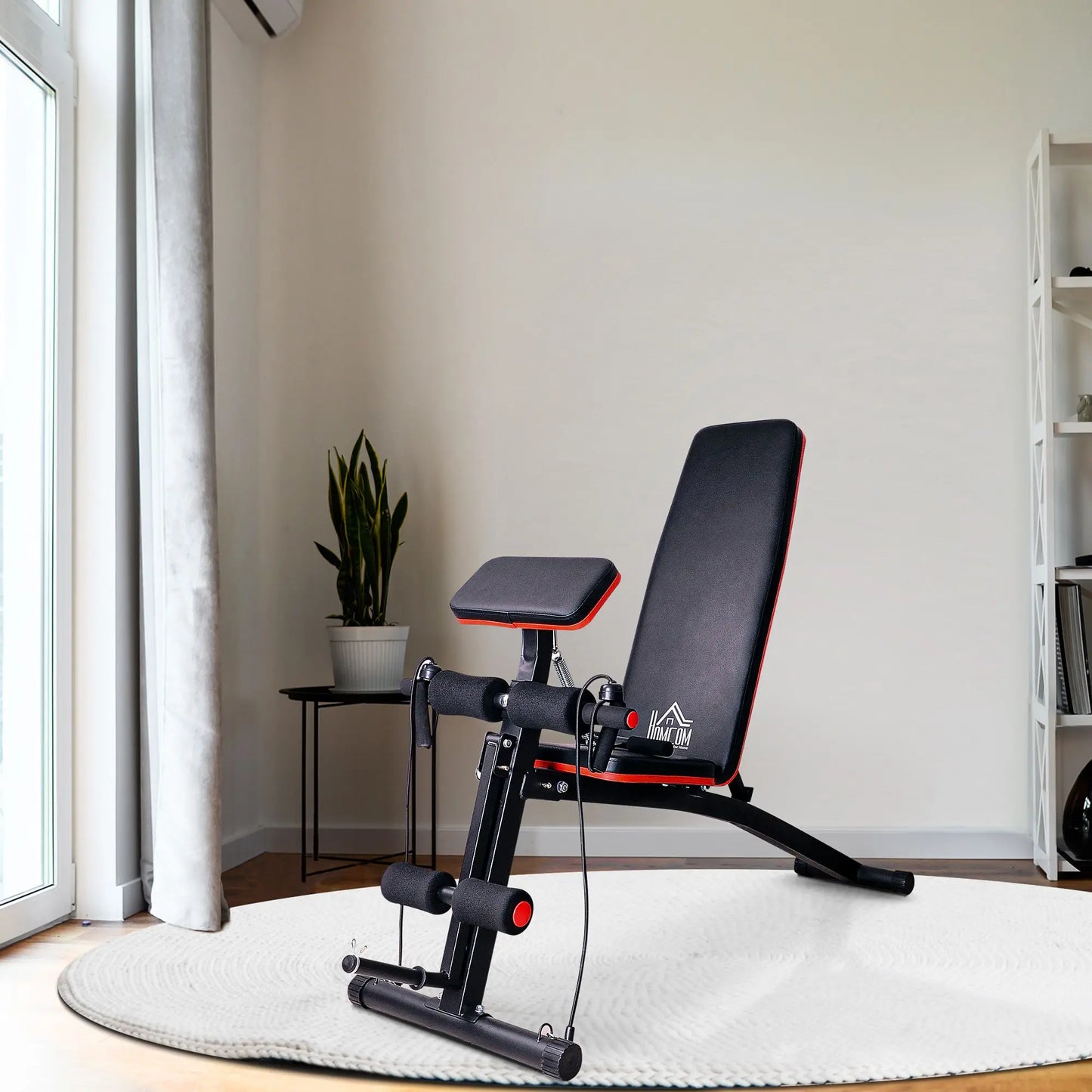 Foldable Adjustable Weight Bench