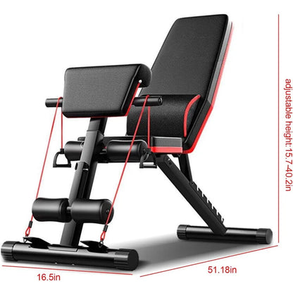 Foldable Adjustable Dumbbell Bench