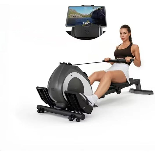 Foldable Magnetic Rowing Machine
